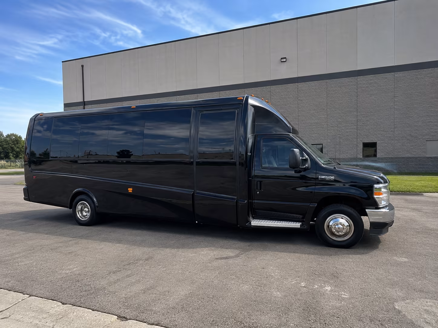 troy private event transportation onboard seating