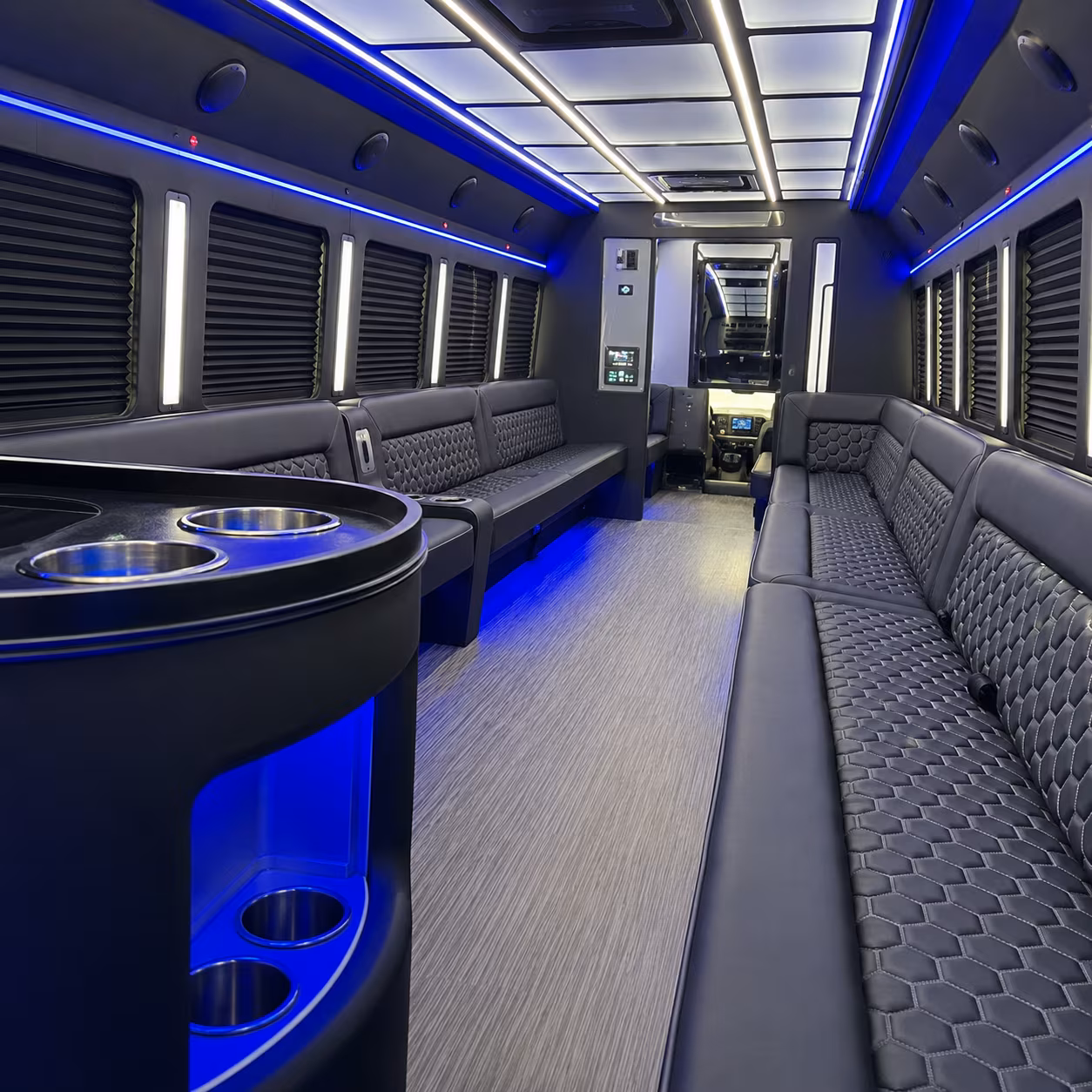 troy prom party bus rental