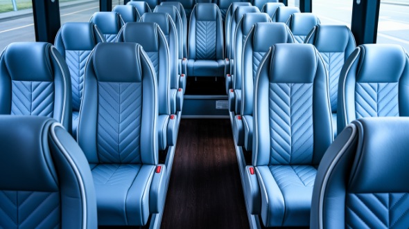 28 passenger minibus interior warren