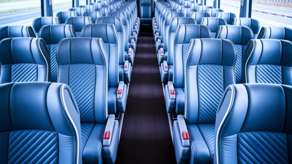 50 passenger charter bus interior warren