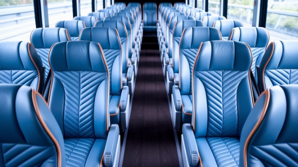 54 passenger charter bus interior warren