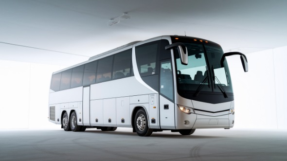 54 passenger charter bus warren