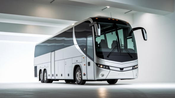 55 passenger charter bus warren