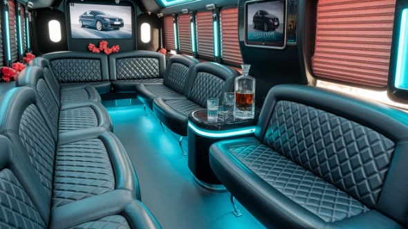 sprinter limo rental interior warren